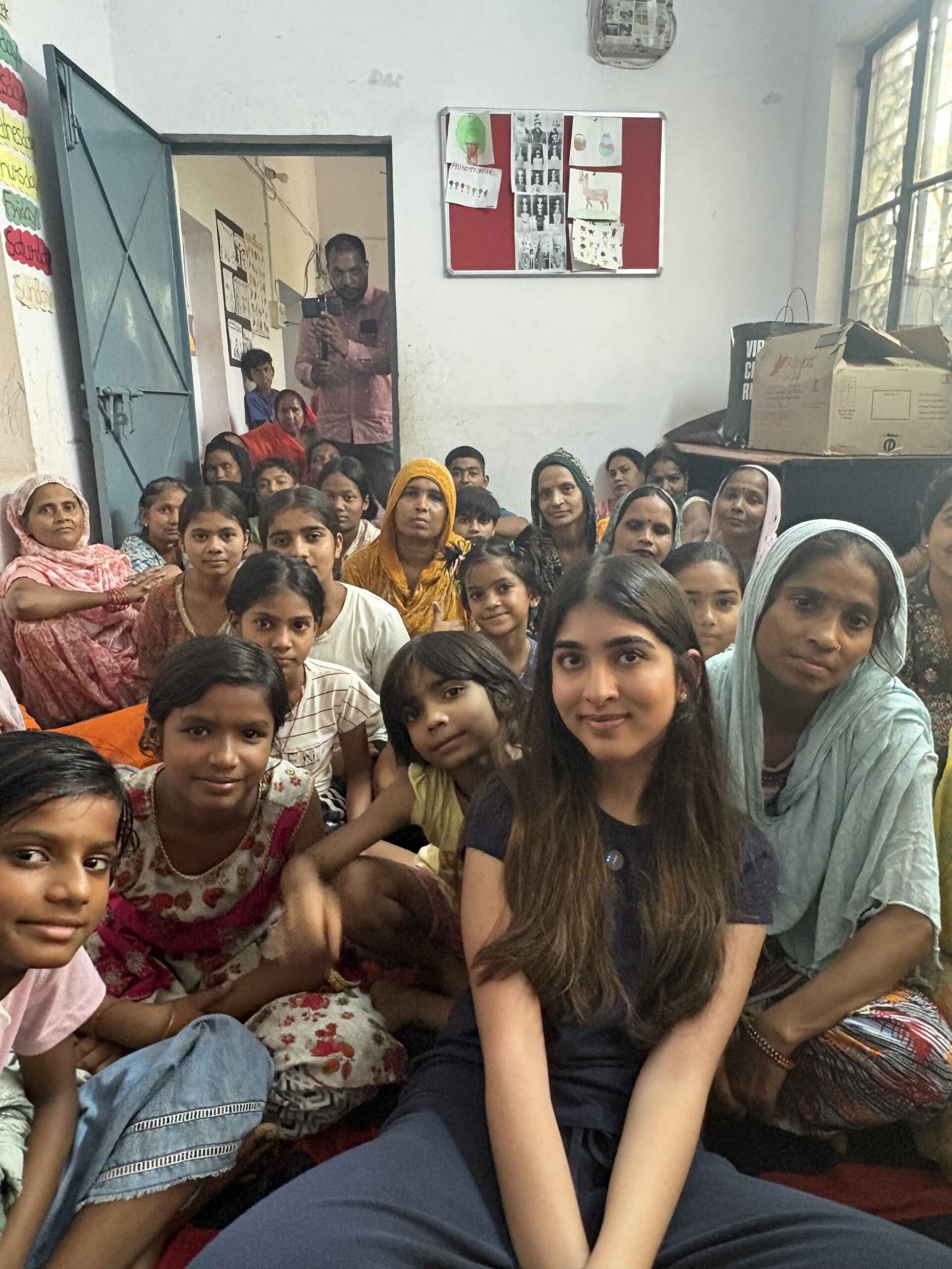 A fellowship mentor working with a student